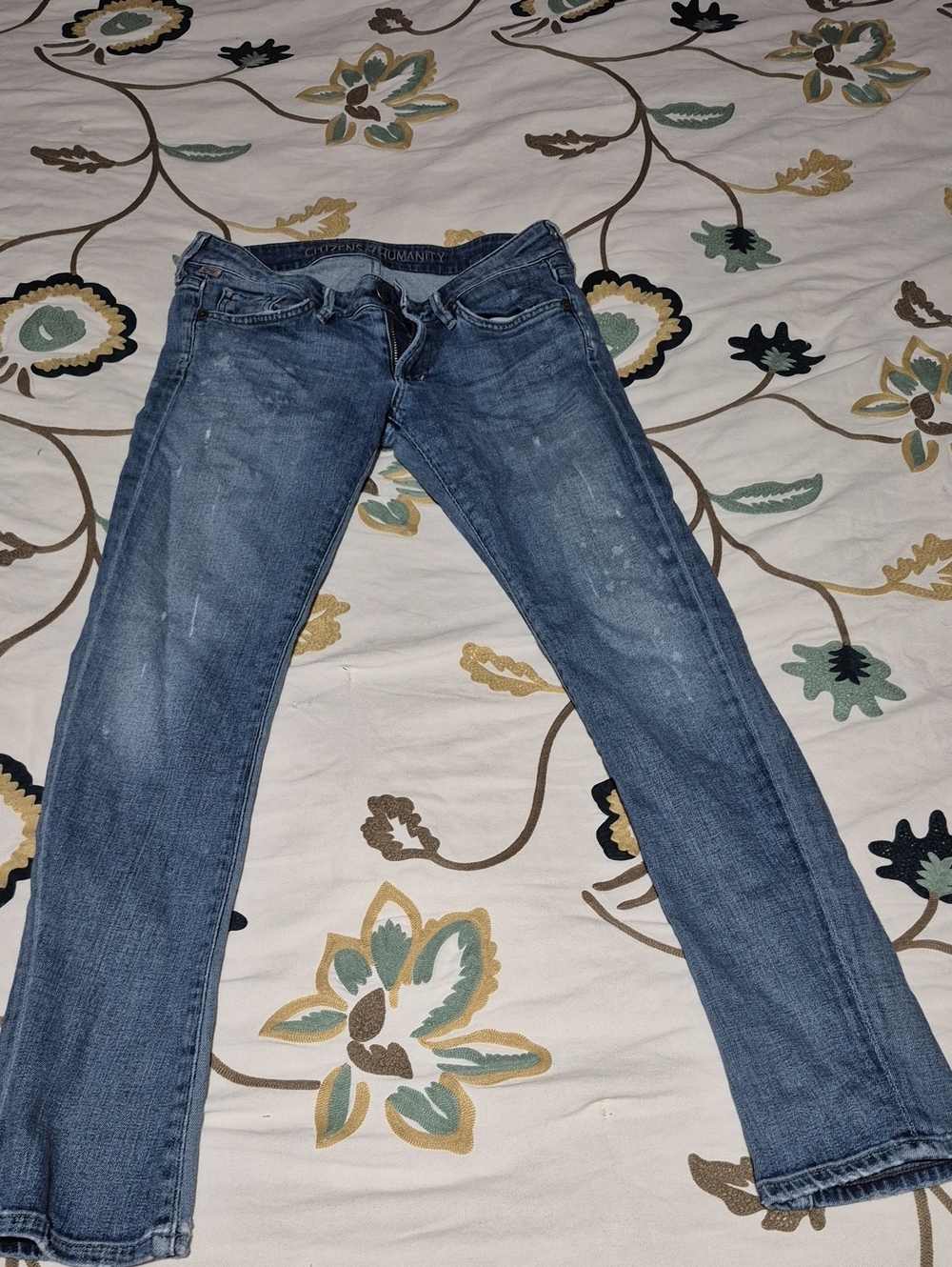 Citizens Of Humanity Medium Blue Skinny Jeans